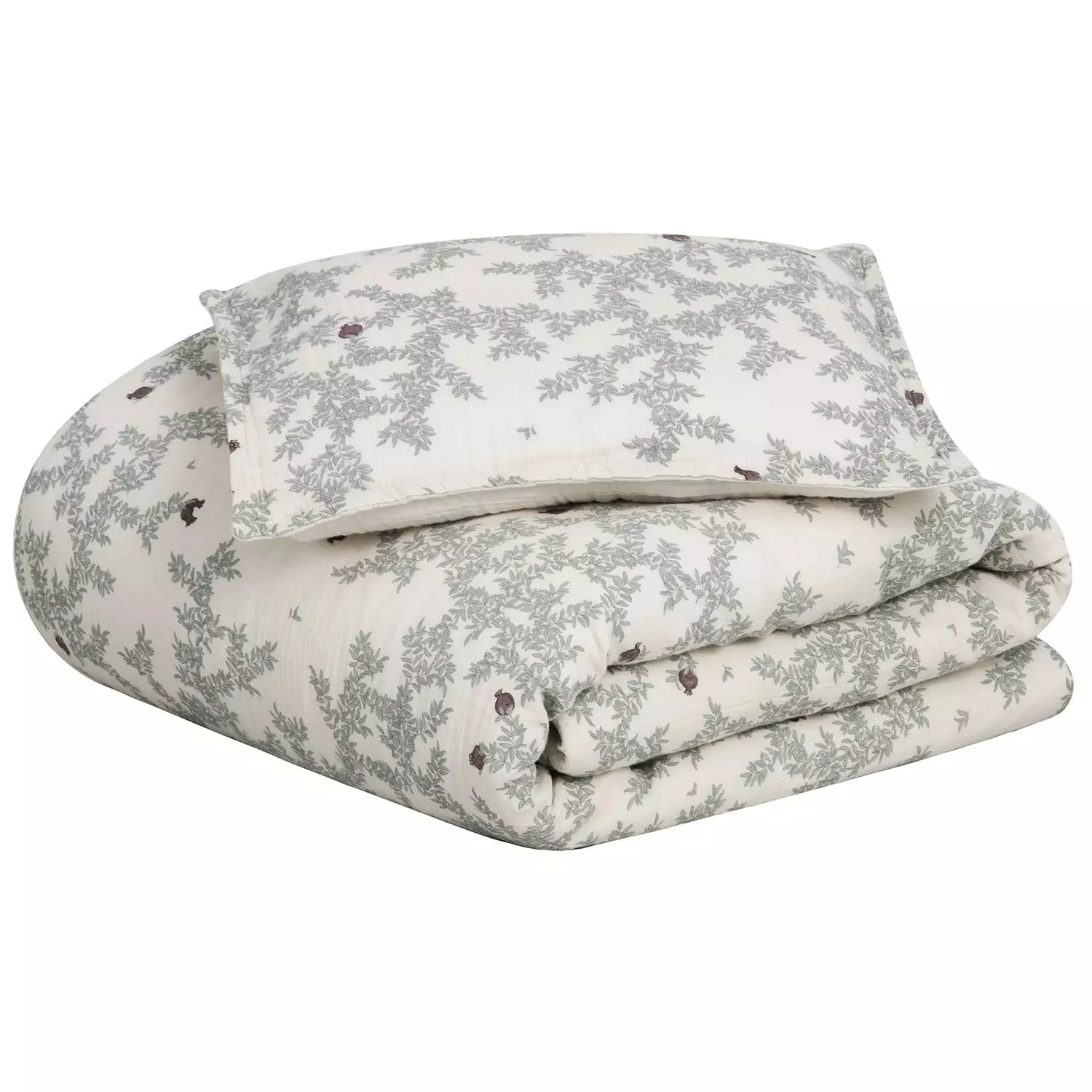 Garbo & Friends Pomegranate Bettwäsche Musselin, 70x80 Cm 3 Garbo & Friends Pomegranate Bettwäsche Musselin, 70x80 Cm