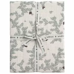 Garbo & Friends Pomegranate Spannbetttuch Musselin, 160x200 Cm