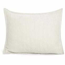 Garbo & Friends Stripe Anjou Kissenbezug Musselin, 50x60 Cm