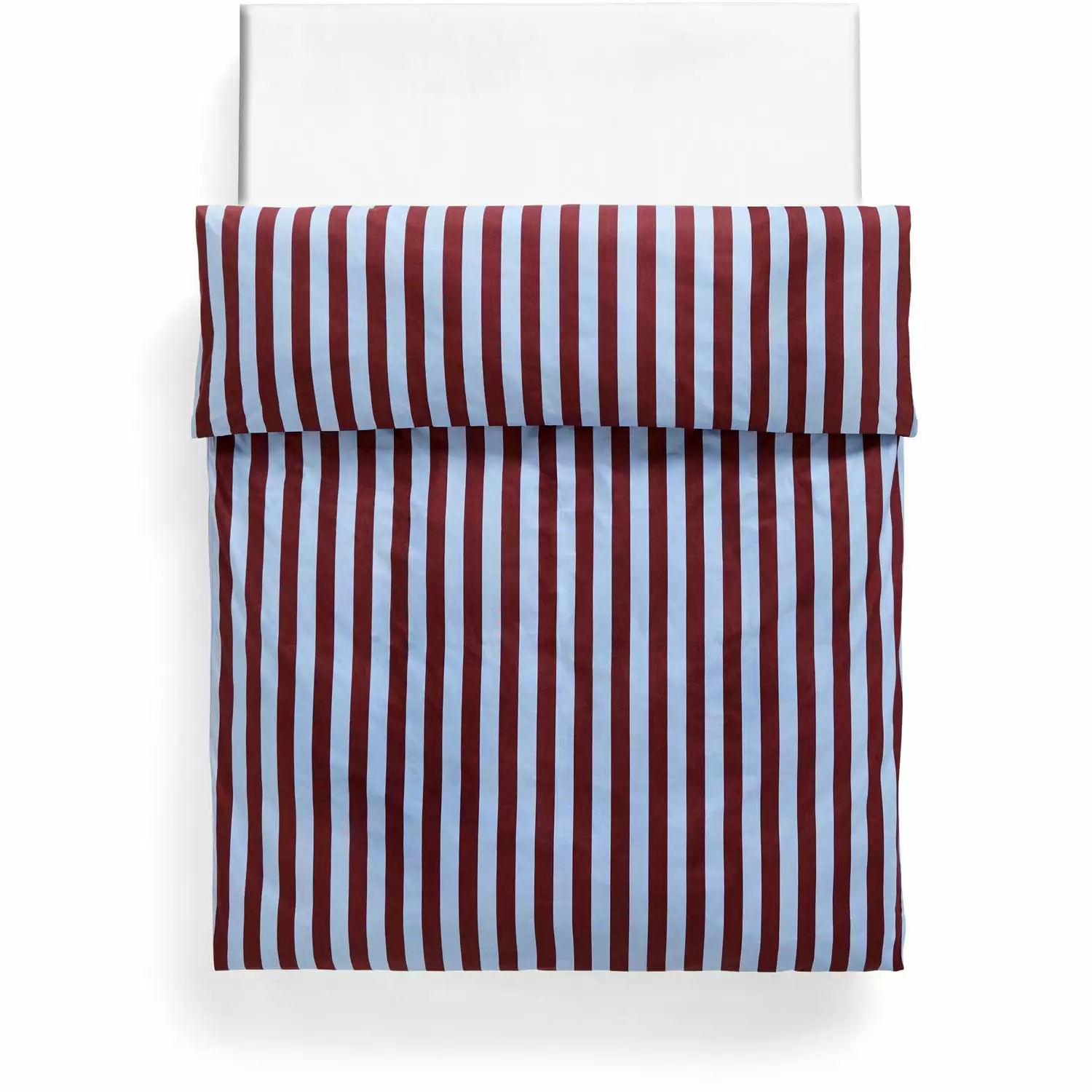 Hay Été Bettdeckenbezug Doppelt, 220x220 Cm, Bordeaux/Sky Blue 3 Hay Été Bettdeckenbezug Doppelt, 220x220 Cm, Bordeaux/Sky Blue