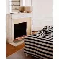 Hay Été Bettdeckenbezug Doppelt, 220x220 Cm, Midnight Blue/Hellgrau 7 Hay Été Bettdeckenbezug Doppelt, 220x220 Cm, Midnight Blue/Hellgrau – Bild 5