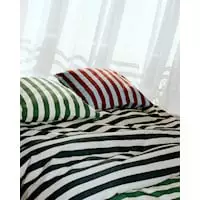 Hay Été Kissenbezug 50x60 Cm, Bordeaux/Sky Blue 5 Hay Été Kissenbezug 50x60 Cm, Bordeaux/Sky Blue – Bild 3