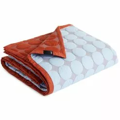 Hay Mega Dot Tagesdecke 260x260 Cm, Hellblau