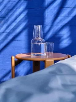 Hay Outline Bettdeckenbezug 220x220 Cm, Soft Blue -Home-Verkäufe 2023 hay outline duvet cover w150 x l210 emerald green 21