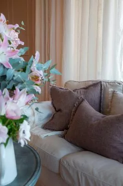 Himla Levelin Kissenbezug 50x50 Cm, Fig -Home-Verkäufe 2023 himla levelin kuddfodral 50x50 cm brownie 7