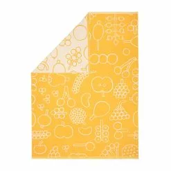 Iittala Oiva Toikka Collection Plaid 130x180 Cm Frutta, Gelb