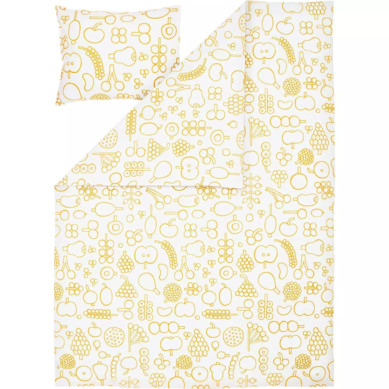 Iittala Oiva Toikka Collection Bettwäsche 150x210 Cm, Frutta Gelb 3 Iittala Oiva Toikka Collection Bettwäsche 150x210 Cm, Frutta Gelb