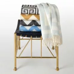 Jonathan Adler Nixon Plaid 152x152cm, Camel -Home-Verkäufe 2023 jonathan adler nixon plaid 152x152cm camel 1