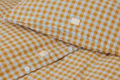 Juna Bæk & Bølge Kissenbezug 60x63 Cm, Sand / Hellblau -Home-Verkäufe 2023 juna bk blge kissenbezug 25