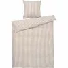Juna Bæk & Bølge Lines Bettwäsche 140x200 Cm, Sand / Weiß -Home-Verkäufe 2023 juna bk blge lines bed set 15