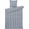 Juna Bæk & Bølge Lines Bettwäsche 140x200 Cm, Dunkelblau / Weiß -Home-Verkäufe 2023 juna bk blge lines bed set 21