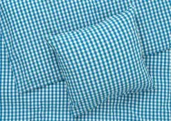 Juna Bæk & Bølge Bettwäsche 220x220 + 50x60 Cm, Blau / Birke -Home-Verkäufe 2023 juna bkblge bettwasche grau 22