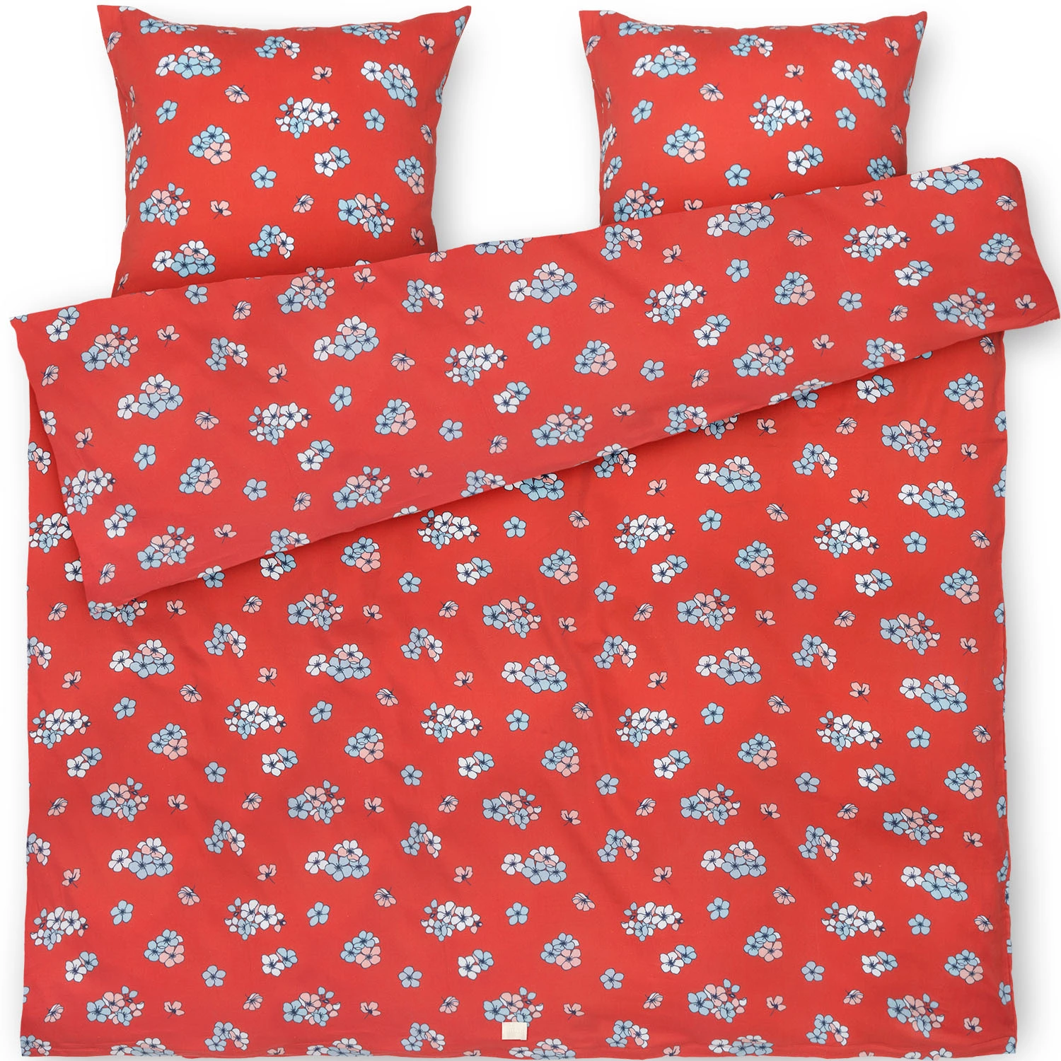 Juna Grand Pleasantly Bettbezug-Set 200x220 + 60x63 Cm, Chili 3 Juna Grand Pleasantly Bettbezug-Set 200x220 + 60x63 Cm, Chili