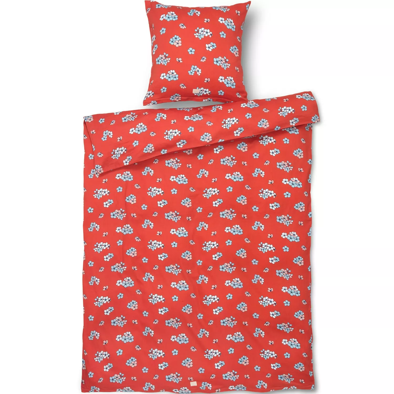 Juna Grand Pleasantly Bettbezug-Set 150x210 + 50x60 Cm, Chili 3 Juna Grand Pleasantly Bettbezug-Set 150x210 + 50x60 Cm, Chili