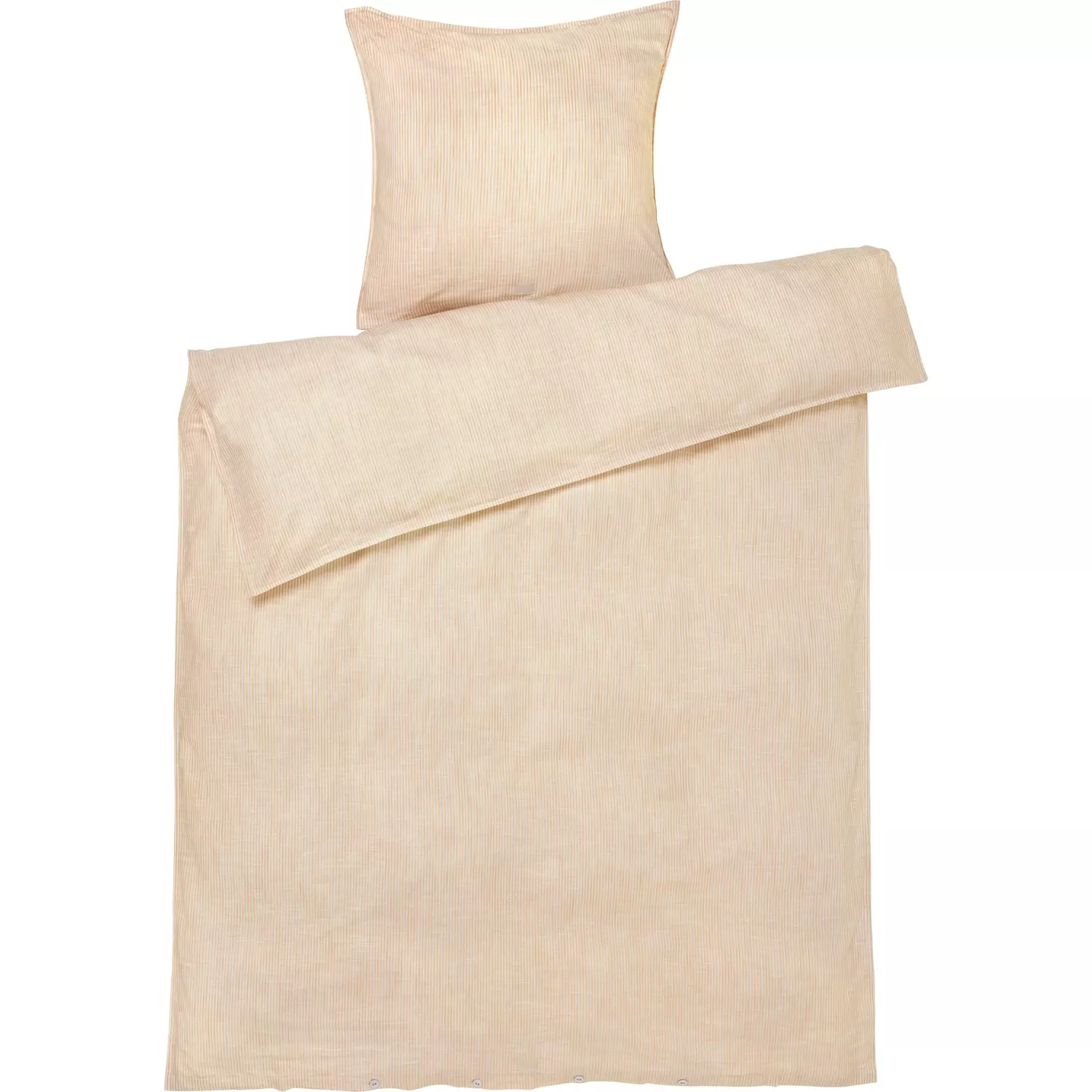 Juna Monochrome Lines Bettwäsche 150x210 + 50x60 Cm, Gelb 3 Juna Monochrome Lines Bettwäsche 150x210 + 50x60 Cm, Gelb