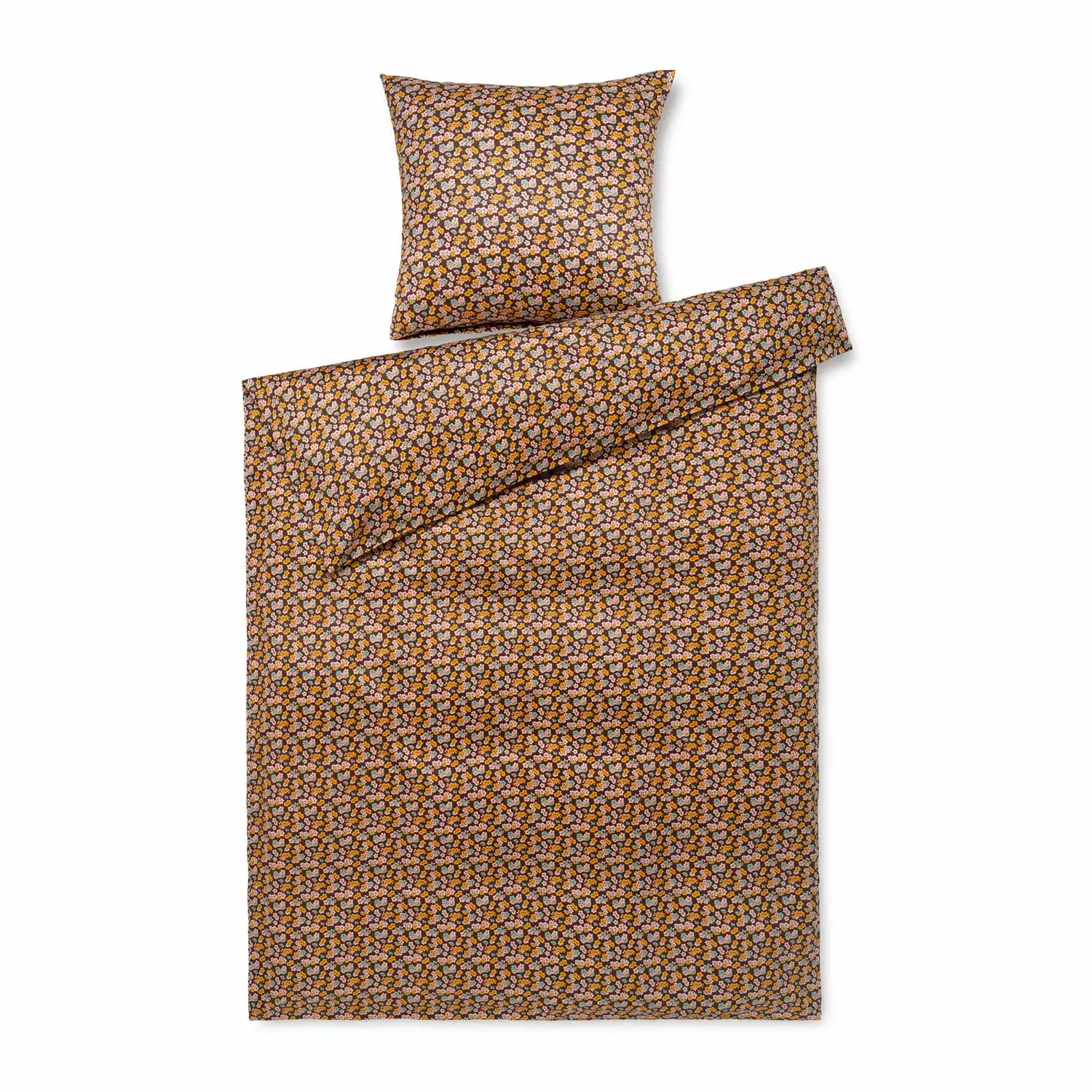 Juna Pleasantly Bettwäsche 150x210 Cm, Chocolate 3 Juna Pleasantly Bettwäsche 150x210 Cm, Chocolate