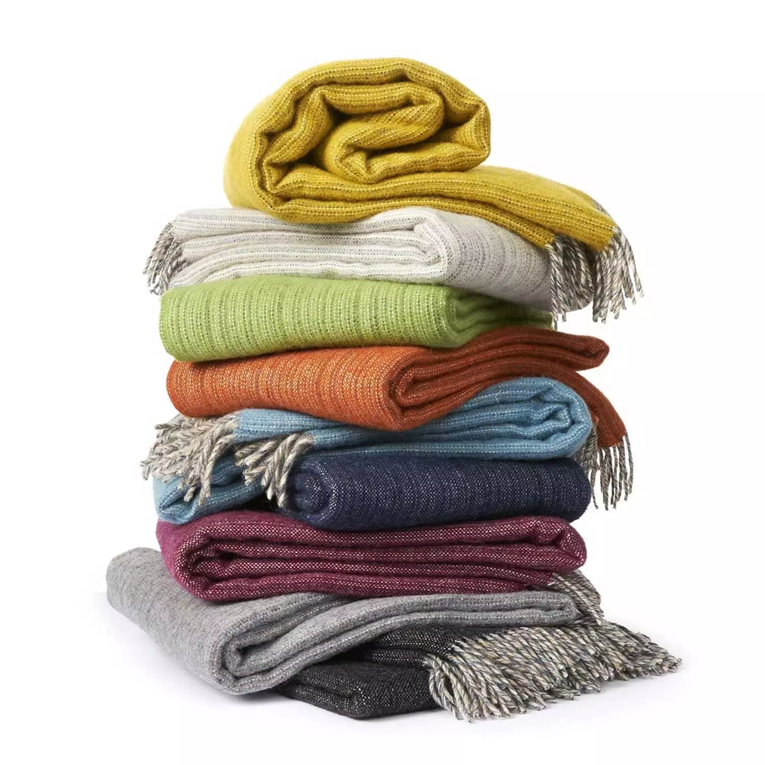 Klippan Yllefabrik Björk Plaid 130x200cm, Natur 4 Klippan Yllefabrik Björk Plaid 130x200cm, Natur – Bild 2