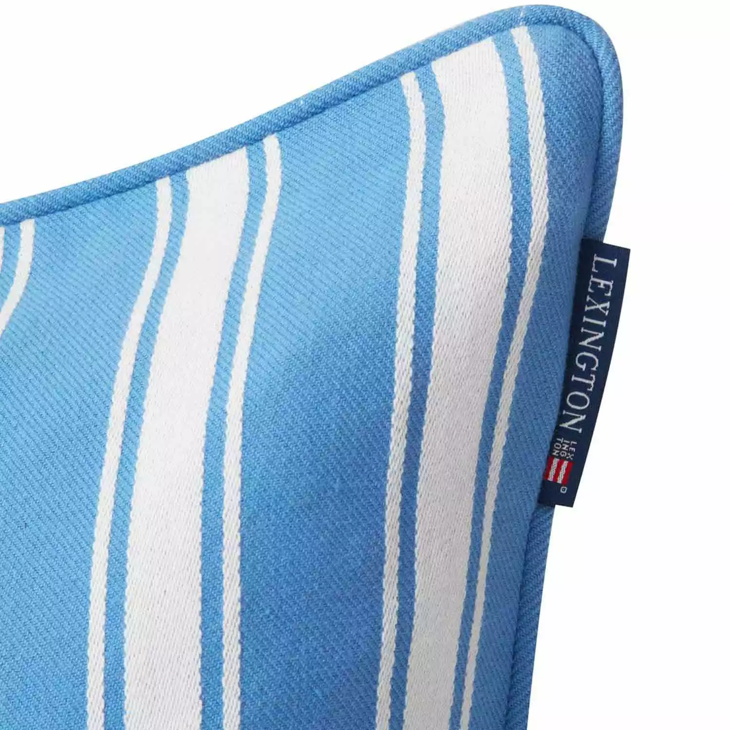 Lexington All Over Striped Kissenbezug, 50x50 Cm, Blau 4 Lexington All Over Striped Kissenbezug, 50x50 Cm, Blau – Bild 2