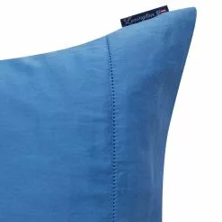 Lexington Washed Cotton Kissenbezug 50x60 Cm, Violet -Home-Verkäufe 2023 lexington blue washed cotton sateen detail pillowcase 1