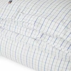 Lexington Checked Cotton Poplin Bettdeckenbezug, 220x220 Cm -Home-Verkäufe 2023 lexington checked cotton poplin duvet cover 1