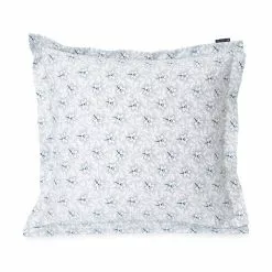 Lexington Flower Print Kissenbezug Hellgrau / Blau 65x65 Cm