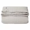 Lexington Striped Lyocell/Cotton Bettdeckenbezug Grau/Weiß, 220x220 Cm -Home-Verkäufe 2023 lexington gray white striped lyocell cotton duvet cover 4