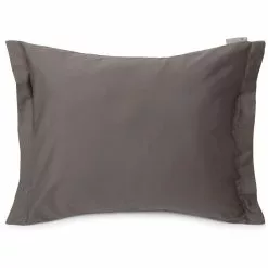 Lexington Hotel Cotton Sateen Kissenbezug 50x60 Cm, Charcoal Grey