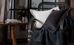 Lexington Hotel Velvet Embroidery Kissenbezug 50x50 Cm, Dunkelgrau -Home-Verkäufe 2023 lexington hotel velvet embroidery kissenbezug 50x50 cm 5