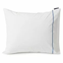 Lexington Rope Deco Embroidered Cotton Poplin Kissenbezug, 50x60 Cm