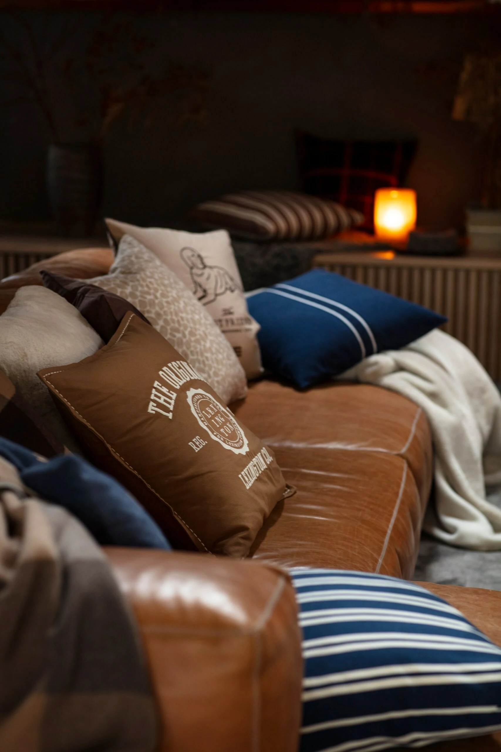 Lexington Printed Giraffe Kissenbezug 50x50 Cm, Weiß / Hellbeige 5 Lexington Printed Giraffe Kissenbezug 50x50 Cm, Weiß / Hellbeige – Bild 3