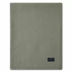 Lexington Stripe Quilted Cotton Tagesdecke Grün, 260x240 Cm