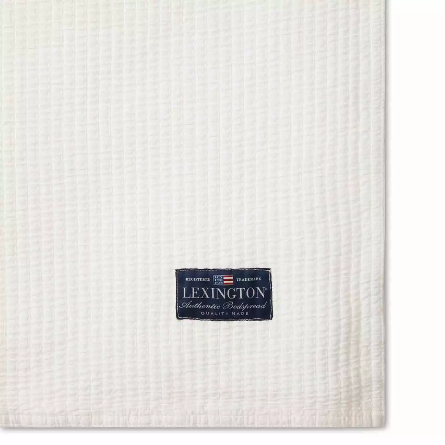 Lexington Stripe Quilted Cotton Tagesdecke Weiß, 160x240 Cm 4 Lexington Stripe Quilted Cotton Tagesdecke Weiß, 160x240 Cm – Bild 2