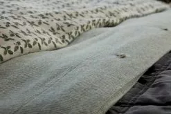 Lexington Striped Cotton Flannel Bettwäscheset Grün, 220x220 + 50x60 Cm -Home-Verkäufe 2023 lexington striped cotton flannel bed set 150x210 gn off wh 7