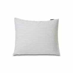 Lexington Striped Kissenbezug, Weiß 50X60 Cm