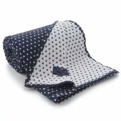 Lexington Tagesdecke Star 260 X 240 Cm, Marineblau