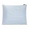 Lexington Striped Cotton Poplin Kissenbezug Blau/Weiß, 65x65 Cm