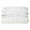 Lexington Striped Lyocell/Cotton Bettdeckenbezug Weiß/Blau, 150x210 Cm -Home-Verkäufe 2023 lexington white blue striped lyocell cotton duvet cover 3