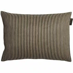 Linum Calcio Kissenbezug 30x50 Cm, Schwarz