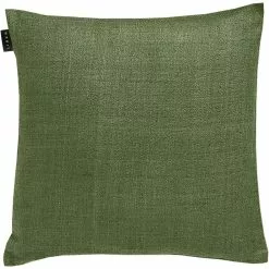 Linum Seta Kissenbezug 50x50,  Dark Olive Green