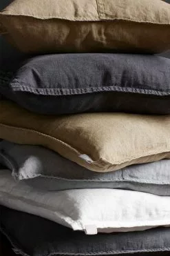 Linum West Kissenbezug 50x50,  Linen Beige -Home-Verkäufe 2023 linum west kissenbezug 50x50 2