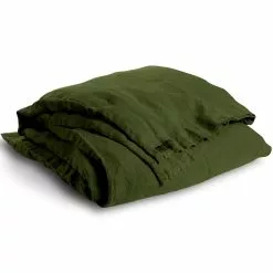 Lovely Linen Lovely Bettdeckenbezug 150x210 Cm, Jeep Green