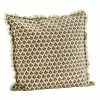 Madam Stoltz Kissenbezug Mit Fransen 50x50 Cm, Beige / Olive -Home-Verkäufe 2023 madam stoltz cushion cover with fringes 50x50 cm 1