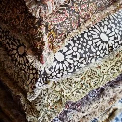 Madam Stoltz Kissenbezug Mit Fransen 50x50 Cm, Sandfarben / Olive 9 Madam Stoltz Kissenbezug Mit Fransen 50x50 Cm, Sandfarben / Olive -Home-Verkäufe 2023 madam stoltz cushion cover with fringes 50x50 cm 7