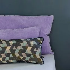 Mette Ditmer Atelier Kissen 30x50 Cm, Dark Mosaic / Hellblau -Home-Verkäufe 2023 mette ditmer atelier 14