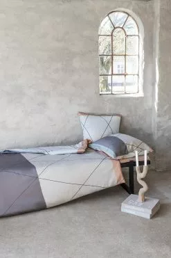 Mette Ditmer Linea Bettwäscheset Grau, 140x200 Cm -Home-Verkäufe 2023 mette ditmer linea bed set w140xl200 cm grey 2 1