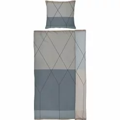 Mette Ditmer Linea Bettwäscheset Grau, 140x220 Cm
