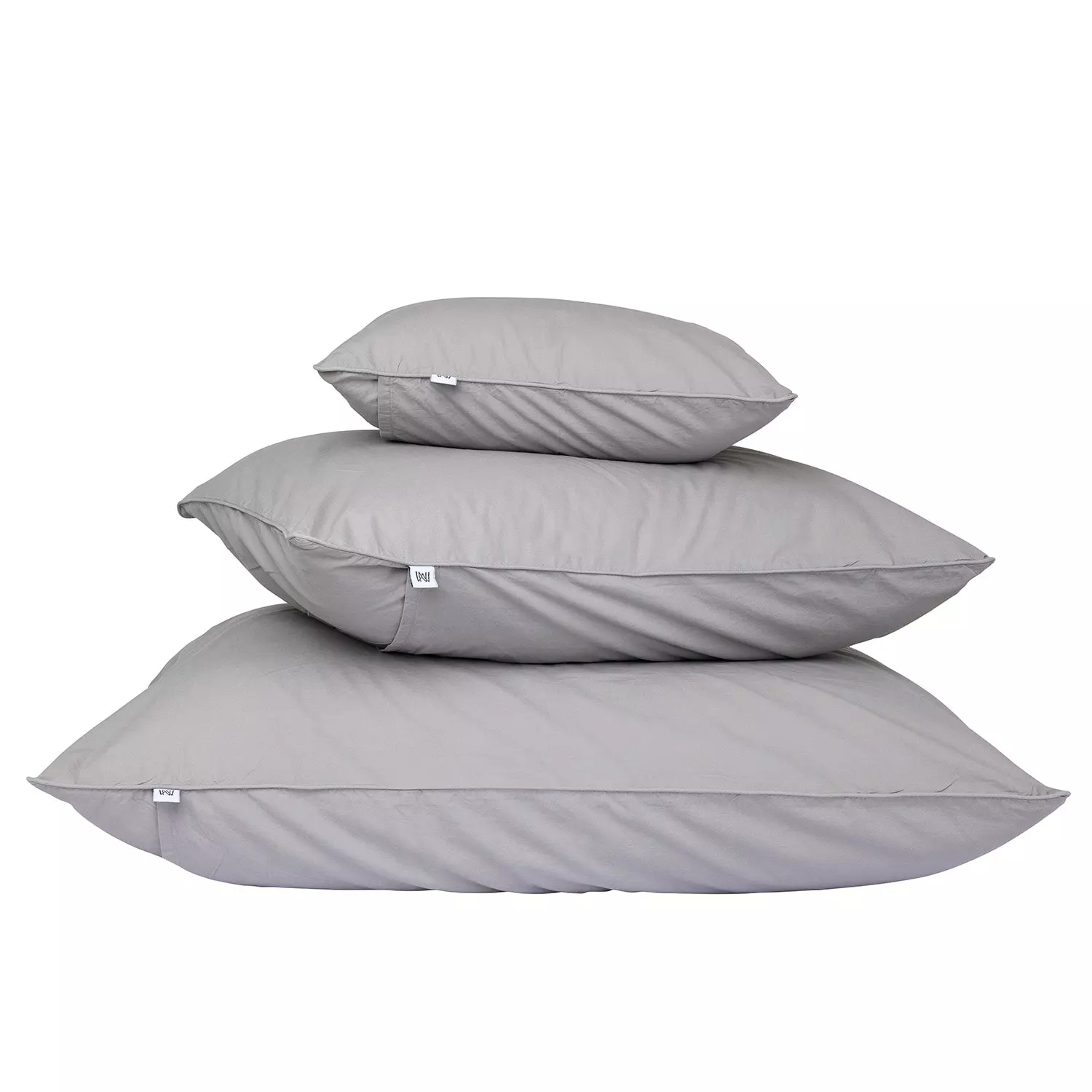 Mille Notti Benevola Kissenbezug 50x70 Cm, Grau 4 Mille Notti Benevola Kissenbezug 50x70 Cm, Grau – Bild 2