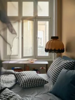 Mille Notti Casella Kissenbezug 60x80 Cm, Elfenbein/Dunkelgrau -Home-Verkäufe 2023 mille notti casella orngott darkgrey ivory 8