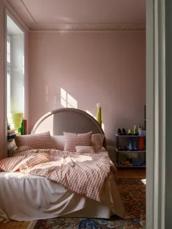 Mille Notti Casella Kissenbezug 50x90 Cm, Rosa/Elfenbein -Home-Verkäufe 2023 mille notti casella orngott pink ivory 25