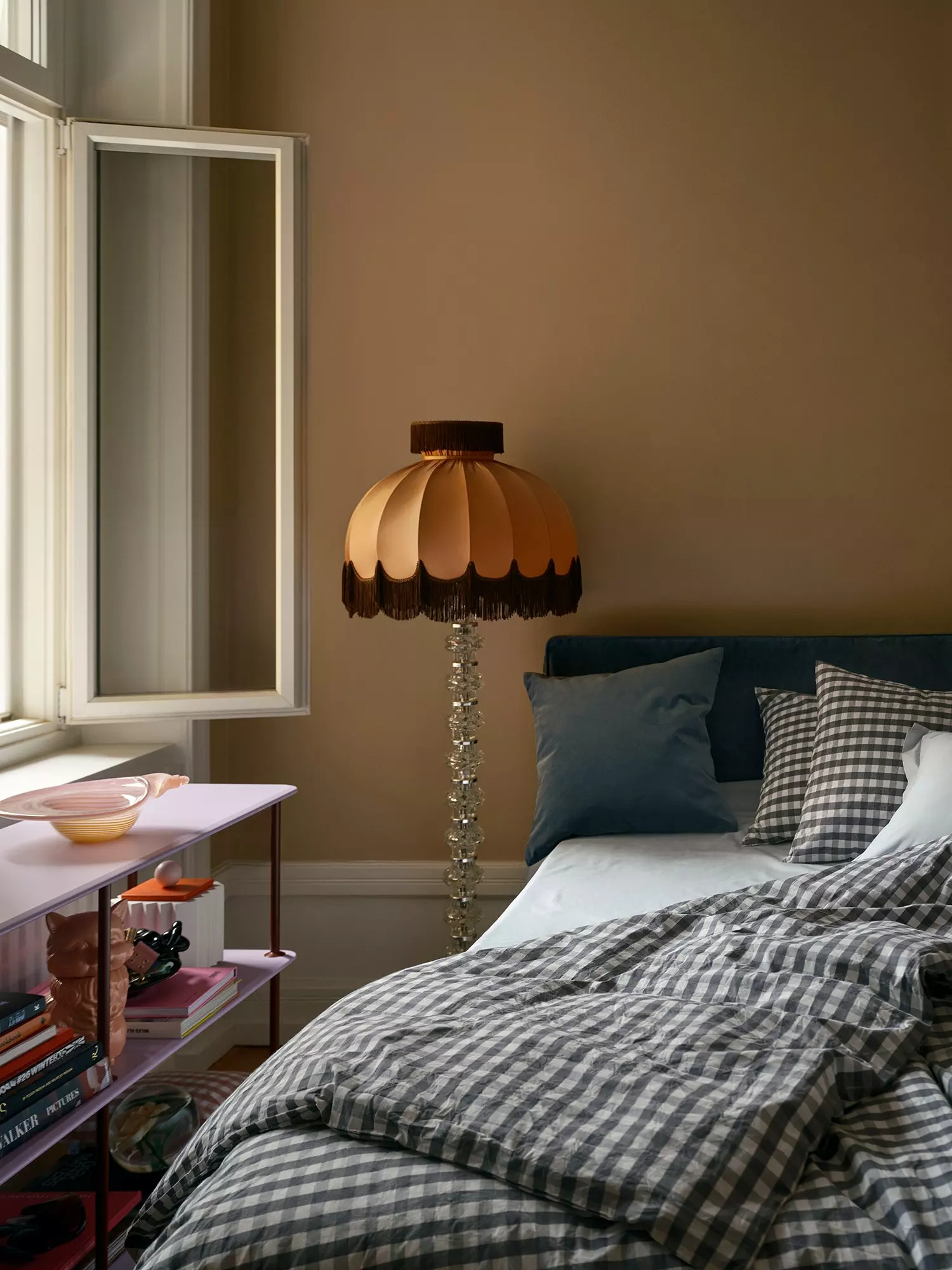 Mille Notti Casella Bettdeckenbezug 140x220 Cm, Elfenbein/Dunkelgrau 4 Mille Notti Casella Bettdeckenbezug 140x220 Cm, Elfenbein/Dunkelgrau – Bild 2